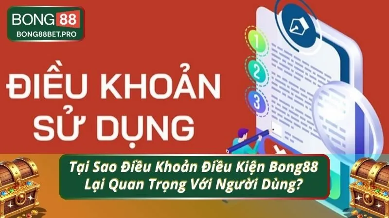 Tại Sao Điều Khoản Điều Kiện Bong88 Lại Quan Trọng Với Người Dùng?